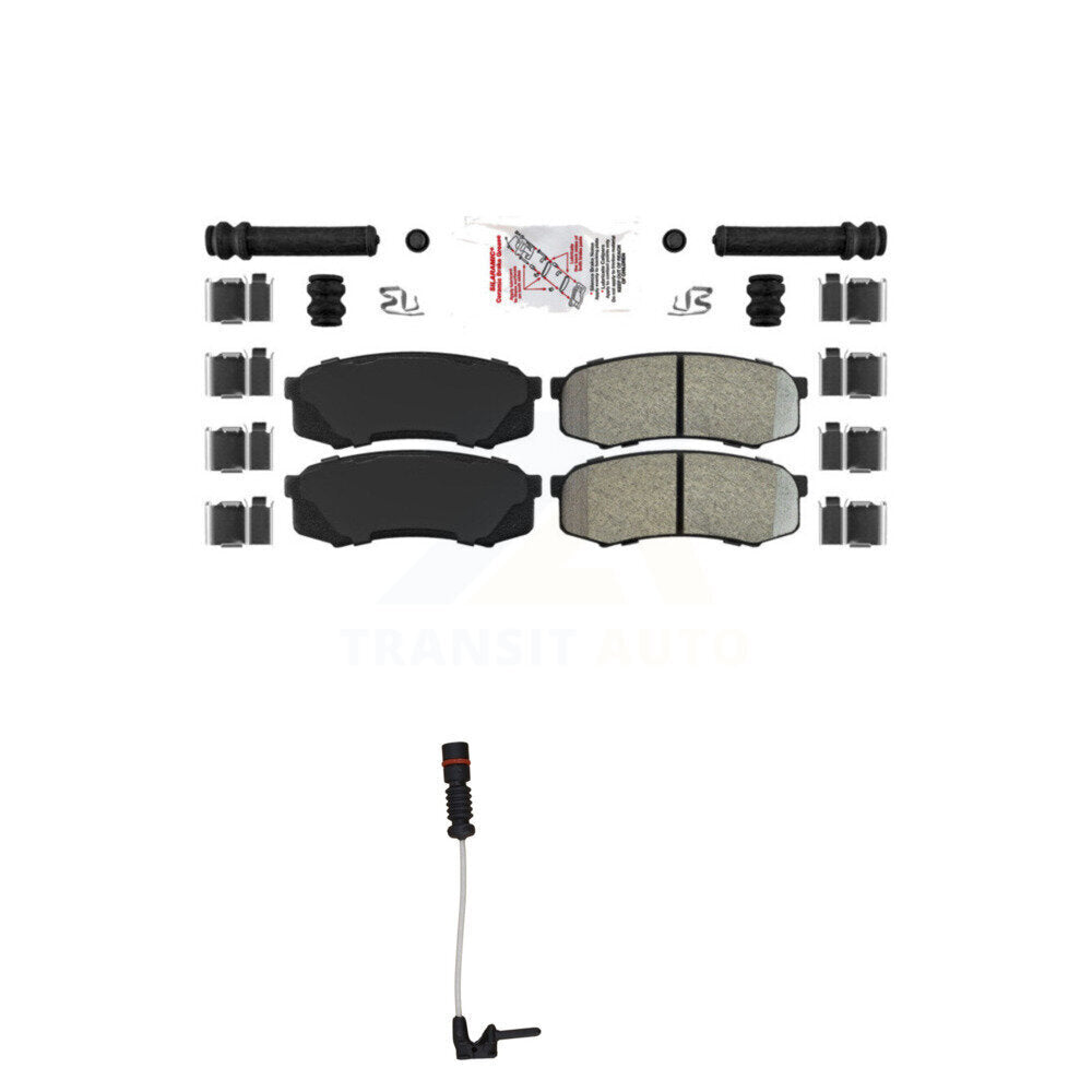 AmeriBRAKES KNW-100914 Disc Brake Pad for 2000 Mercedes-Benz C43 AMG - Rear