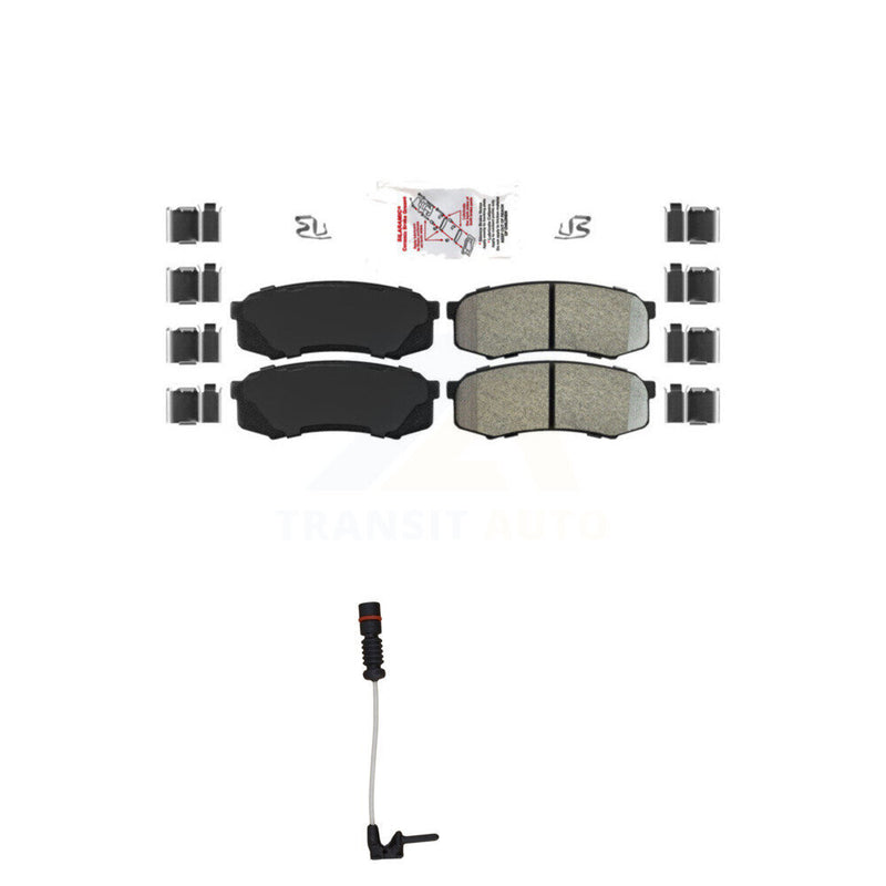 AmeriBRAKES KNW-100915 Disc Brake Pad for 2000 Mercedes-Benz C43 AMG - Rear