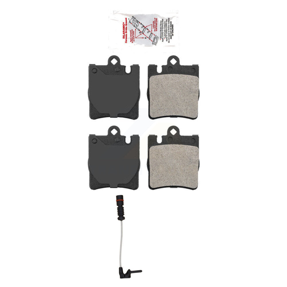 AmeriBRAKES KNW-100916 Disc Brake Pad for 1996-2002 Mercedes-Benz E430, Mercedes-Benz CLK320, Mercedes-Benz E320 - Rear