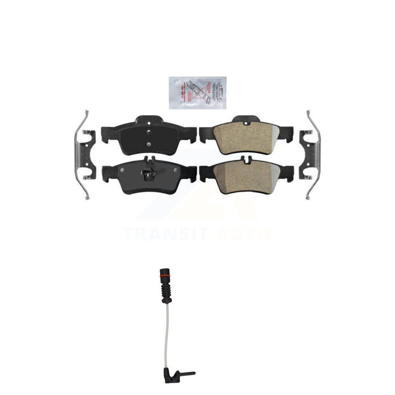 AmeriBRAKES KNW-100917 Disc Brake Pad for 2003 Mercedes-Benz E320 - Rear