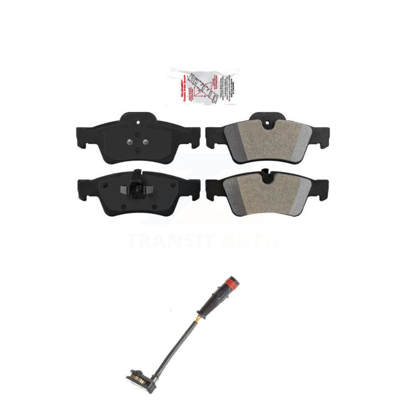 AmeriBRAKES KNW-100927 Disc Brake Pad for 2005-2018 Mercedes-Benz G63 AMG, Mercedes-Benz G65 AMG and More - Rear