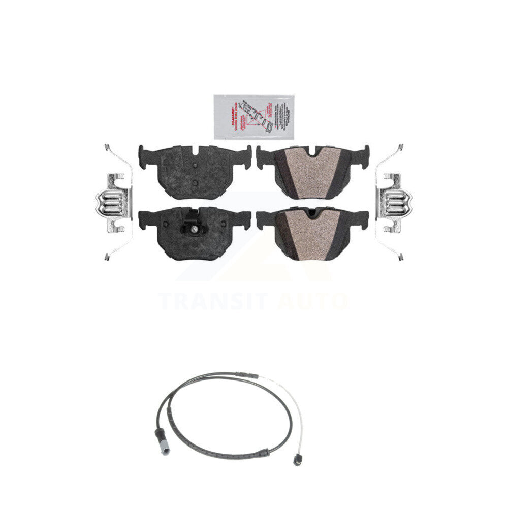 AmeriBRAKES KNW-100933 Disc Brake Pad for 2011-2019 BMW X6, BMW X5 - Rear