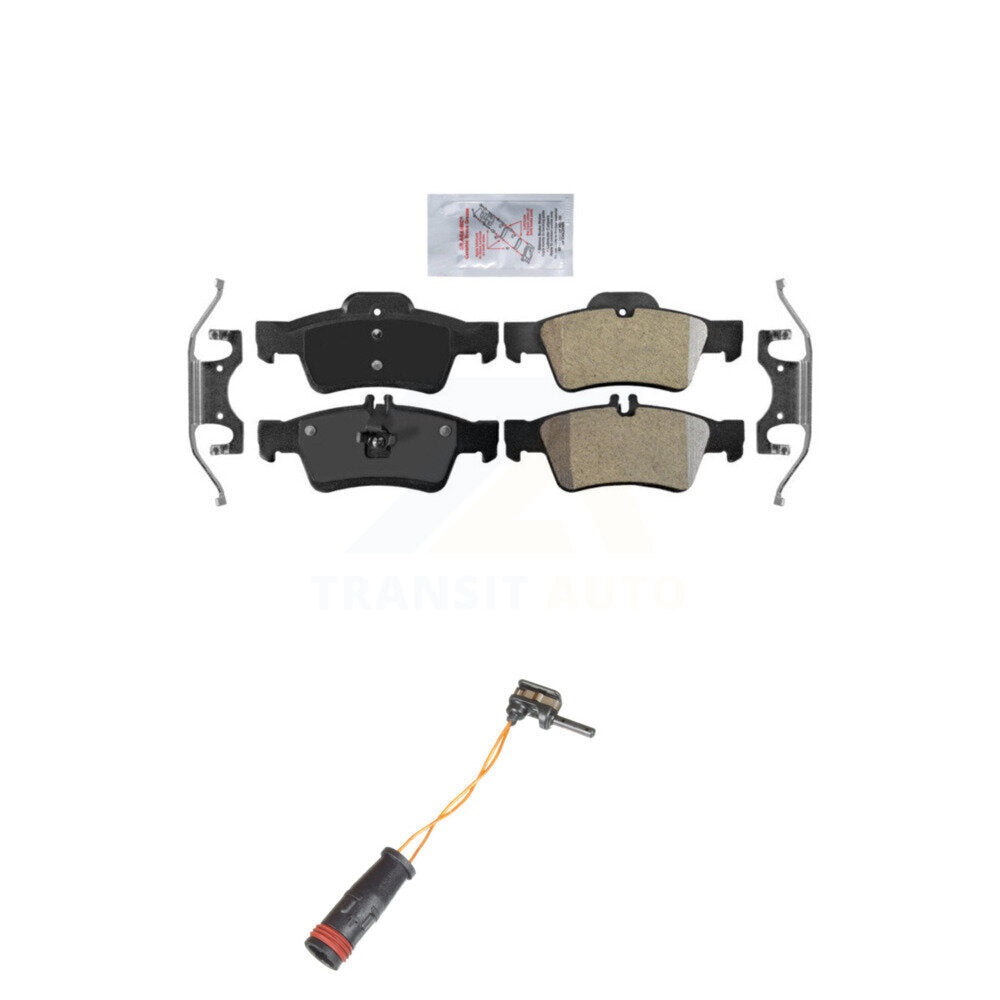 AmeriBRAKES KNW-100936 Disc Brake Pad for 2003-2018 Mercedes-Benz E400, Mercedes-Benz CLS400 and More - Rear