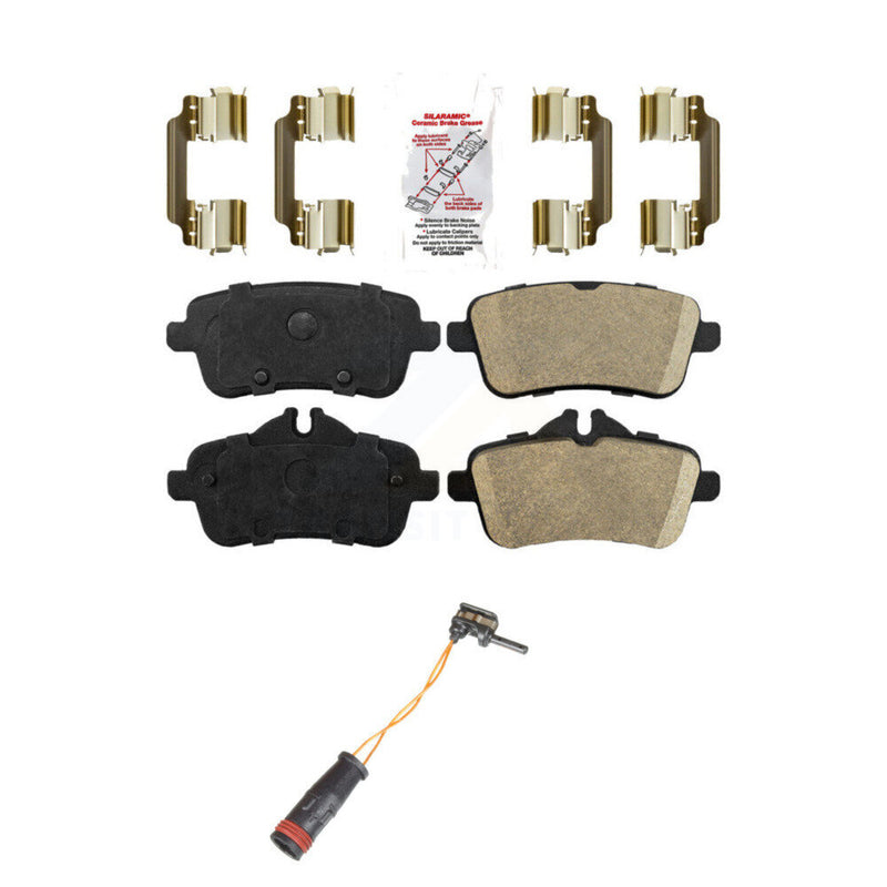 AmeriBRAKES KNW-100938 Disc Brake Pad for 2012-2020 Mercedes-Benz GLE400, Mercedes-Benz GLE43 AMG and More - Rear