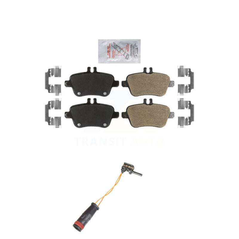 AmeriBRAKES KNW-100939 Disc Brake Pad for 2012-2016 Mercedes-Benz SLK350 - Rear