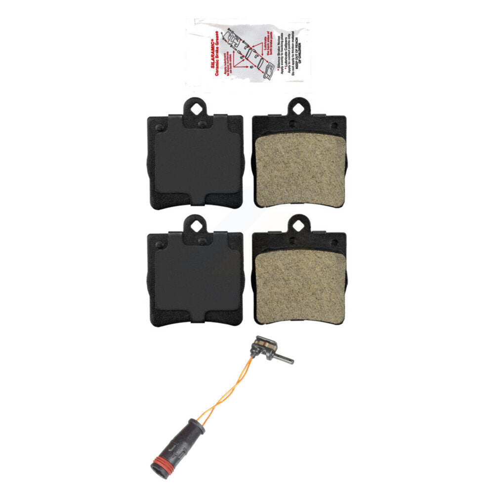 AmeriBRAKES KNW-100941 Disc Brake Pad for 2001-2005 Mercedes-Benz C230, Mercedes-Benz C240 - Rear
