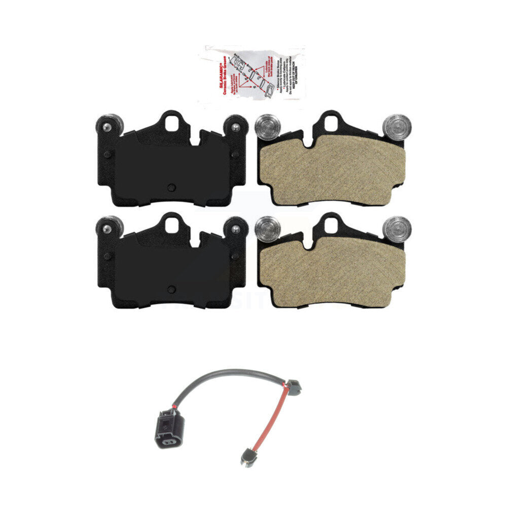 AmeriBRAKES KNW-100954 Disc Brake Pad for 2006-2009 Porsche Cayenne - Rear