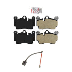 AmeriBRAKES KNW-100955 Disc Brake Pad for 2003-2015 Audi Q7, Porsche Cayenne, Volkswagen Touareg - Rear
