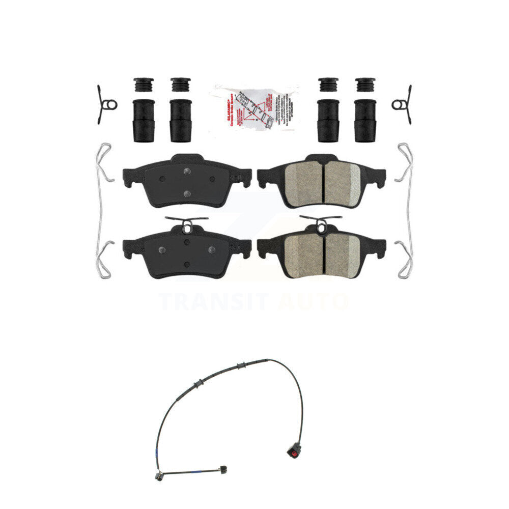 AmeriBRAKES KNW-100956 Disc Brake Pad for 2007-2008 Jaguar XKR, Jaguar XK - Rear