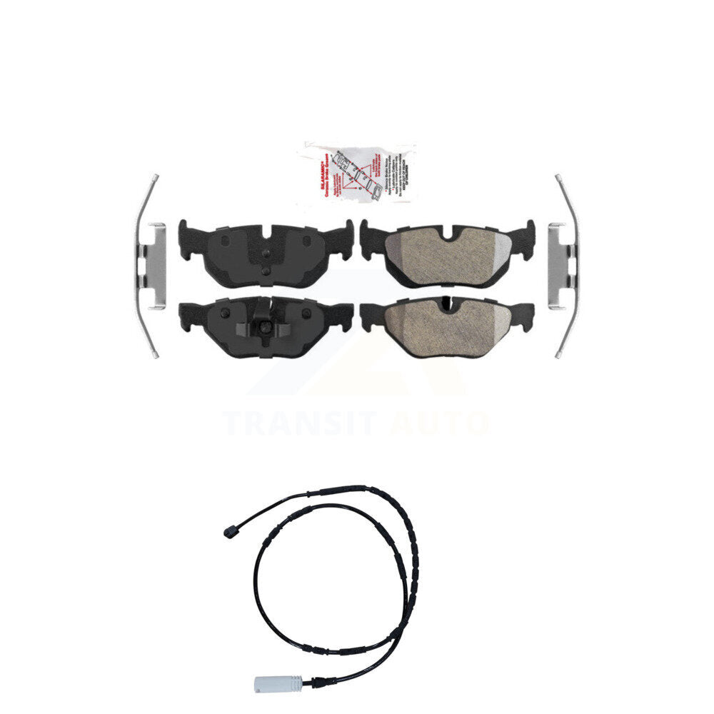 AmeriBRAKES KNW-100959 Disc Brake Pad for 2011-2013 BMW 128i, BMW 328i, BMW 328i xDrive - Rear