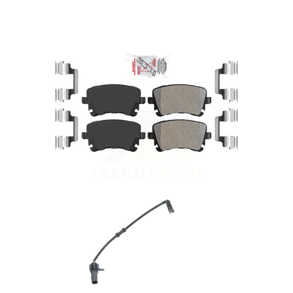 AmeriBRAKES KNW-100964 Disc Brake Pad for 2010 Audi A8 Quattro - Rear