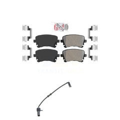 AmeriBRAKES KNW-100964 Disc Brake Pad for 2010 Audi A8 Quattro - Rear