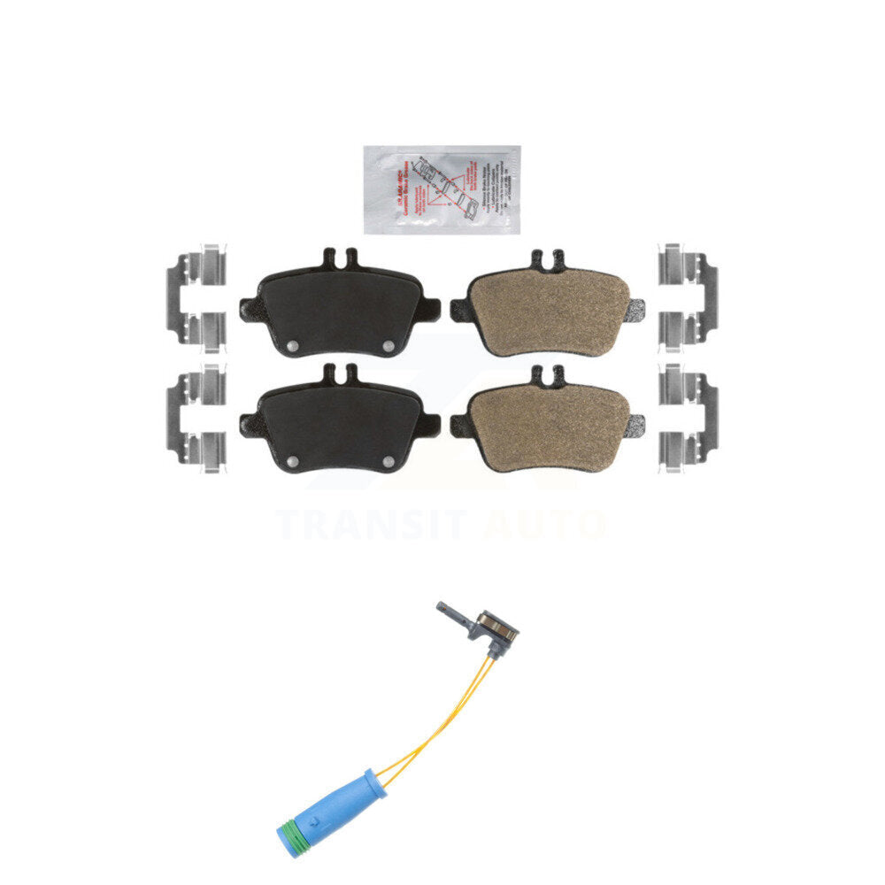 AmeriBRAKES KNW-100969 Disc Brake Pad for 2016-2019 Mercedes-Benz CLA250, Mercedes-Benz GLA250 - Rear
