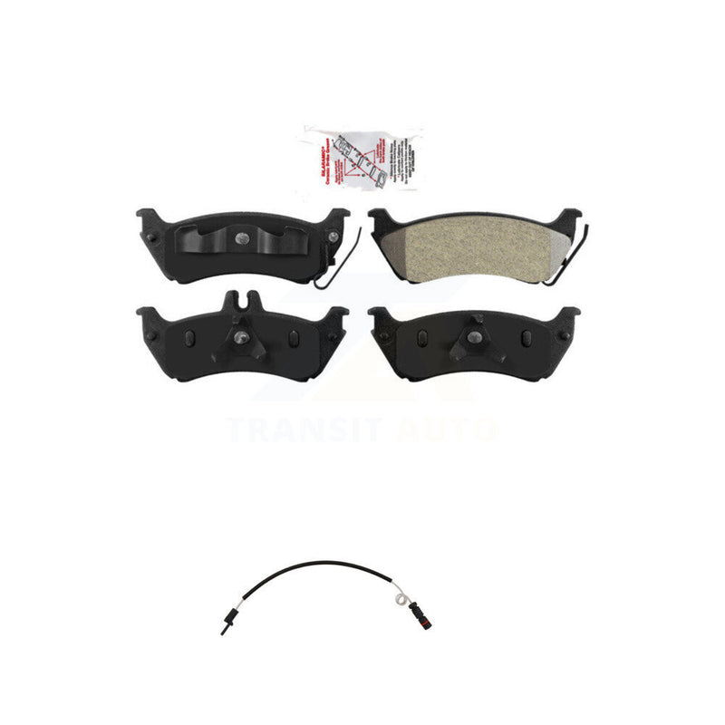 AmeriBRAKES KNW-100975 Disc Brake Pad for 1998-2005 Mercedes-Benz ML320, Mercedes-Benz ML350, Mercedes-Benz ML430 - Rear