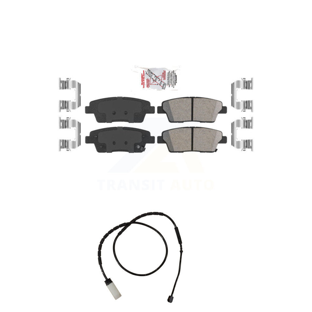 AmeriBRAKES KNW-100978 Disc Brake Pad for 2012-2016 Mini Cooper Paceman, Mini Cooper Countryman - Rear