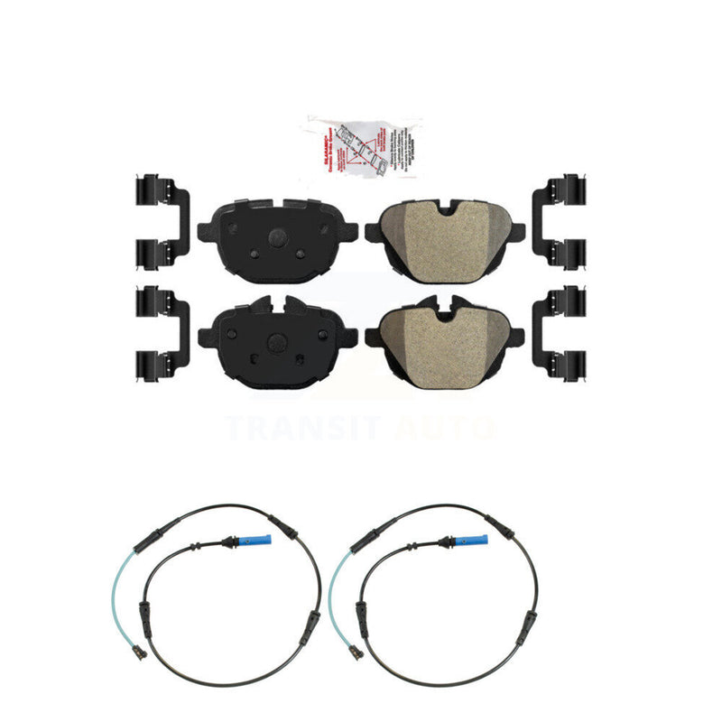 AmeriBRAKES KNW-100991 Disc Brake Pad for 2017-2023 BMW 530e, BMW 530e xDrive and More - Rear