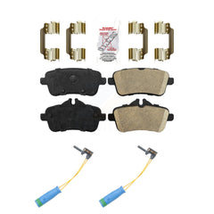 AmeriBRAKES KNW-100997 Disc Brake Pad for 2014-2019 Mercedes-Benz CLA45 AMG - Rear