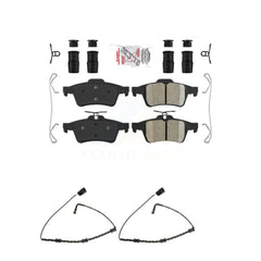 AmeriBRAKES KNW-101001 Disc Brake Pad for 2010-2013 Jaguar XJ - Rear