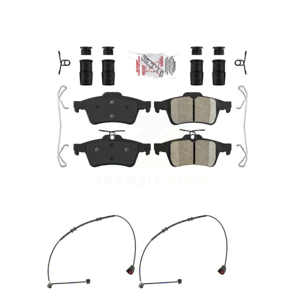 AmeriBRAKES KNW-101007 Disc Brake Pad for 2007-2008 Jaguar XKR, Jaguar XK - Rear