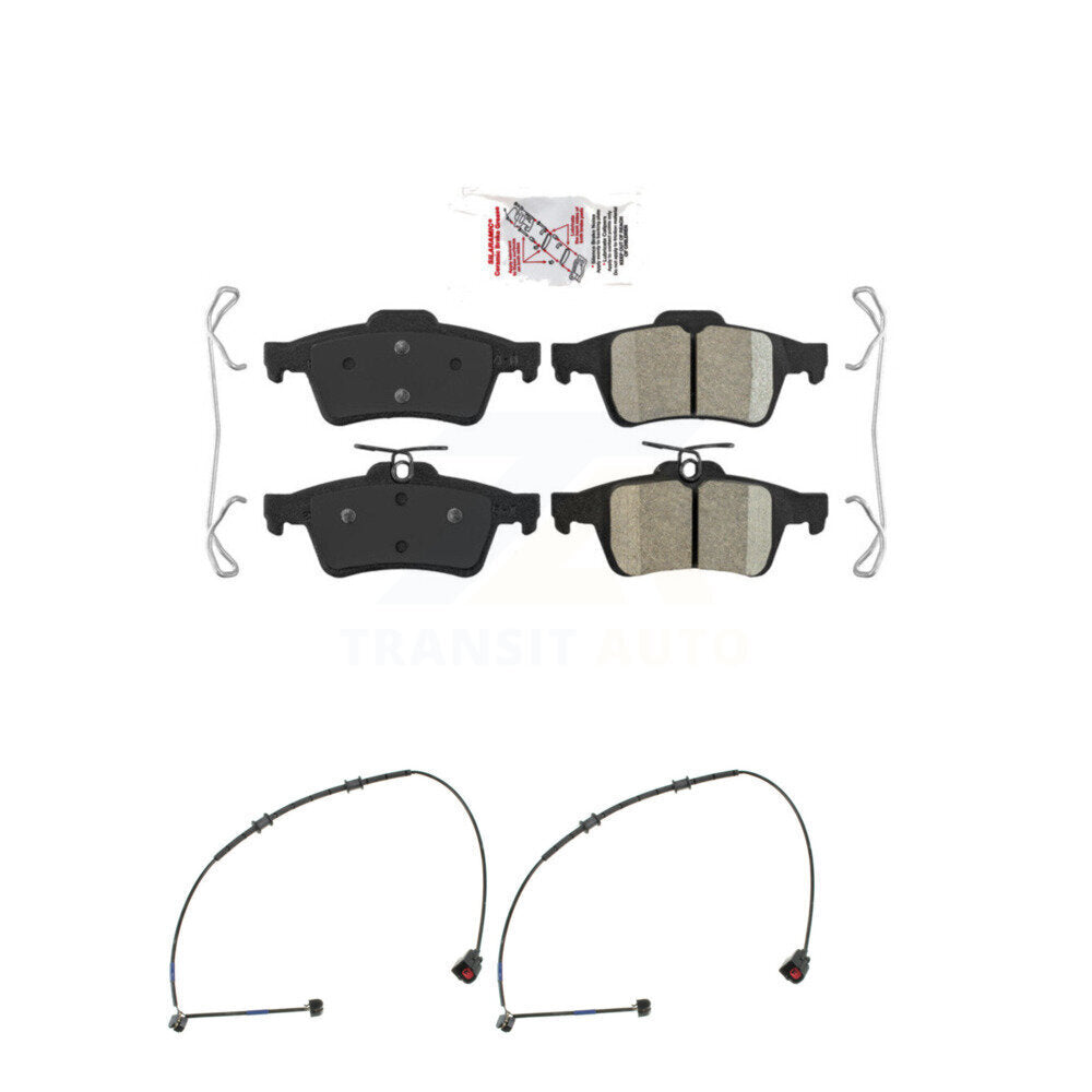 AmeriBRAKES KNW-101008 Disc Brake Pad for 2007-2008 Jaguar XKR, Jaguar XK - Rear