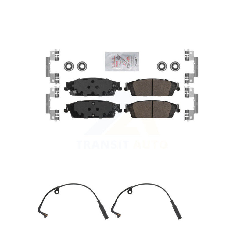 AmeriBRAKES KNW-101011 Disc Brake Pad for 2019 Chevrolet Silverado 1500 - Rear