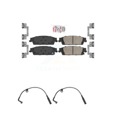 AmeriBRAKES KNW-101013 Disc Brake Pad for 2019 Chevrolet Silverado 1500 - Rear