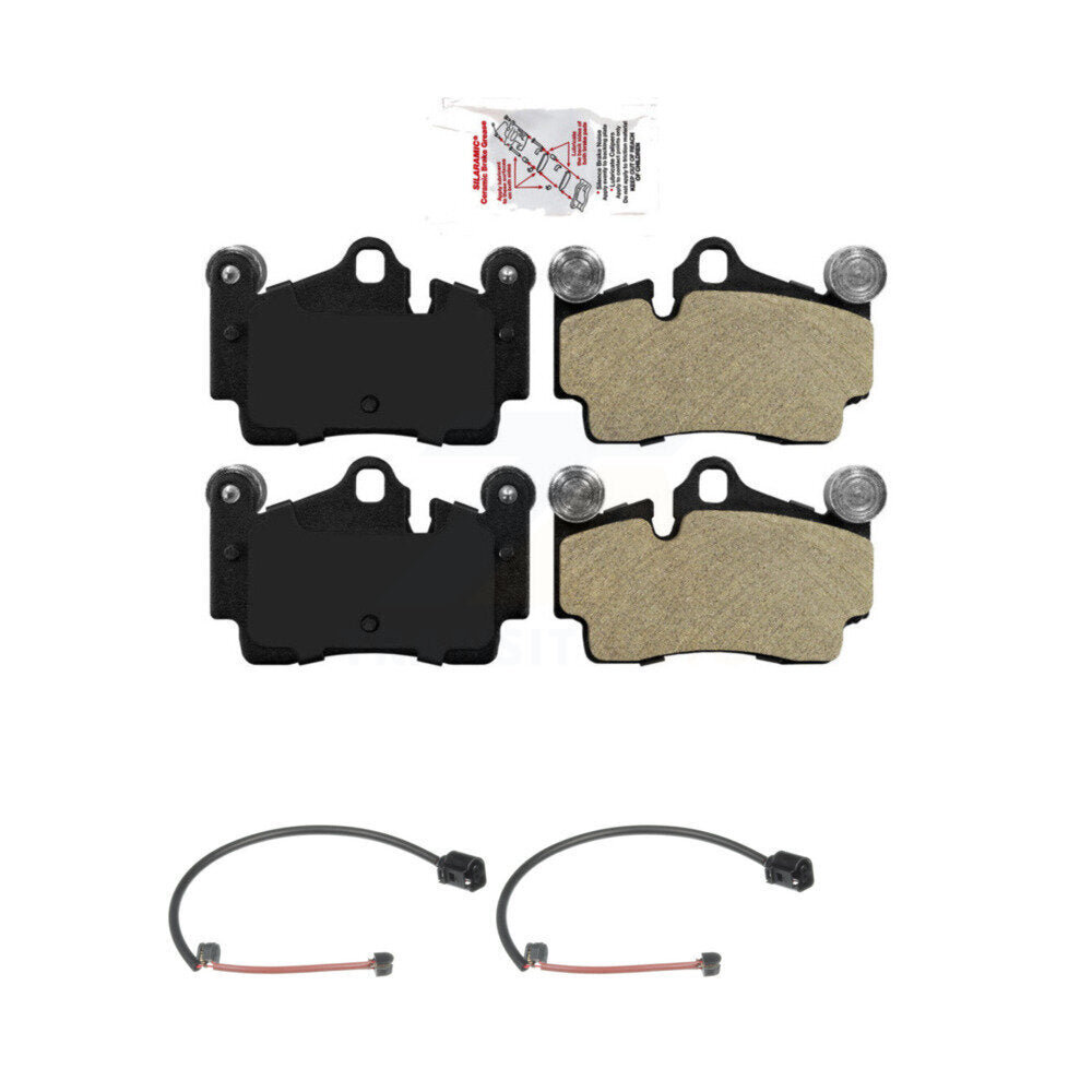AmeriBRAKES KNW-101020 Disc Brake Pad for 2005-2006 Porsche Cayenne - Rear