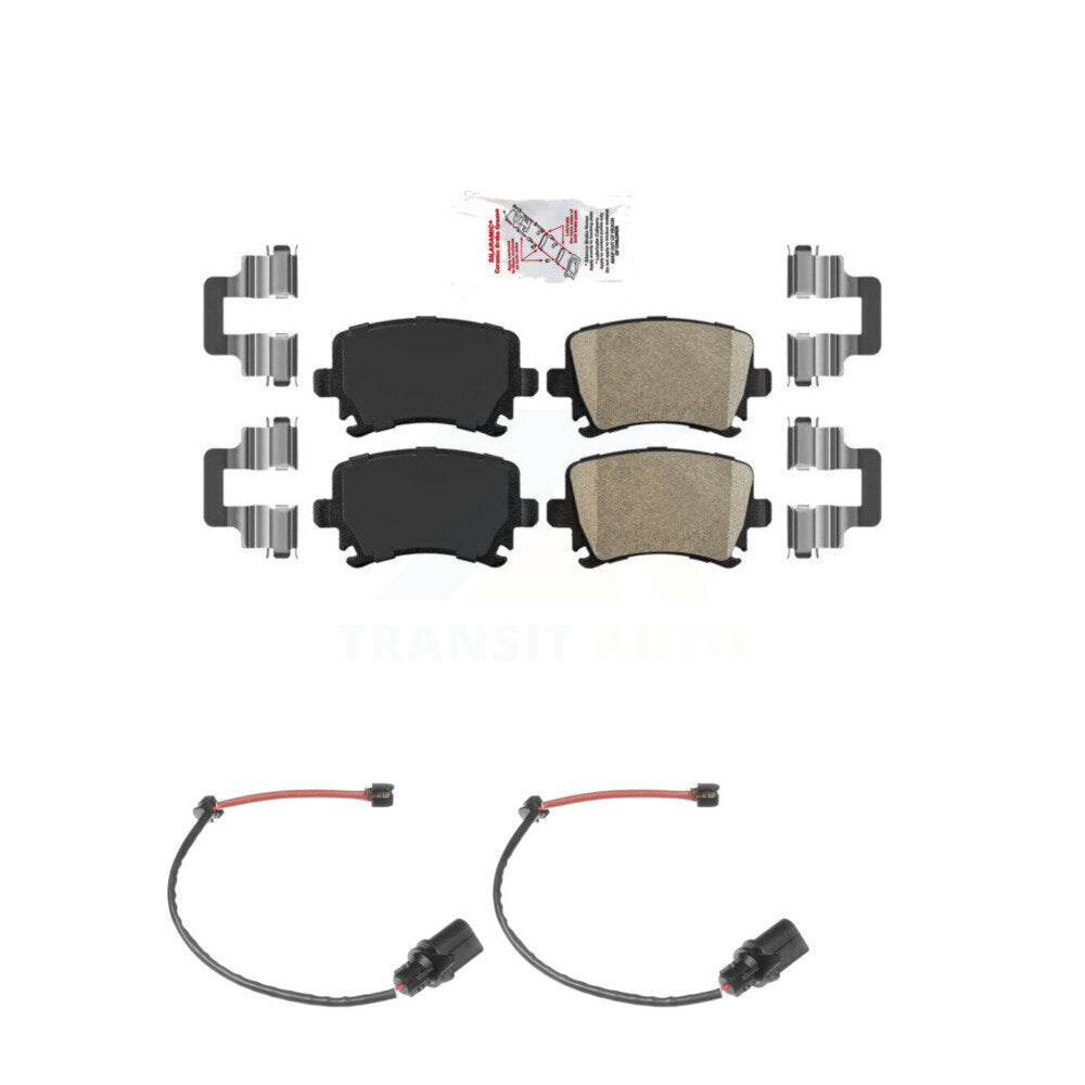 AmeriBRAKES KNW-101025 Disc Brake Pad for 2011 Audi A6 - Rear