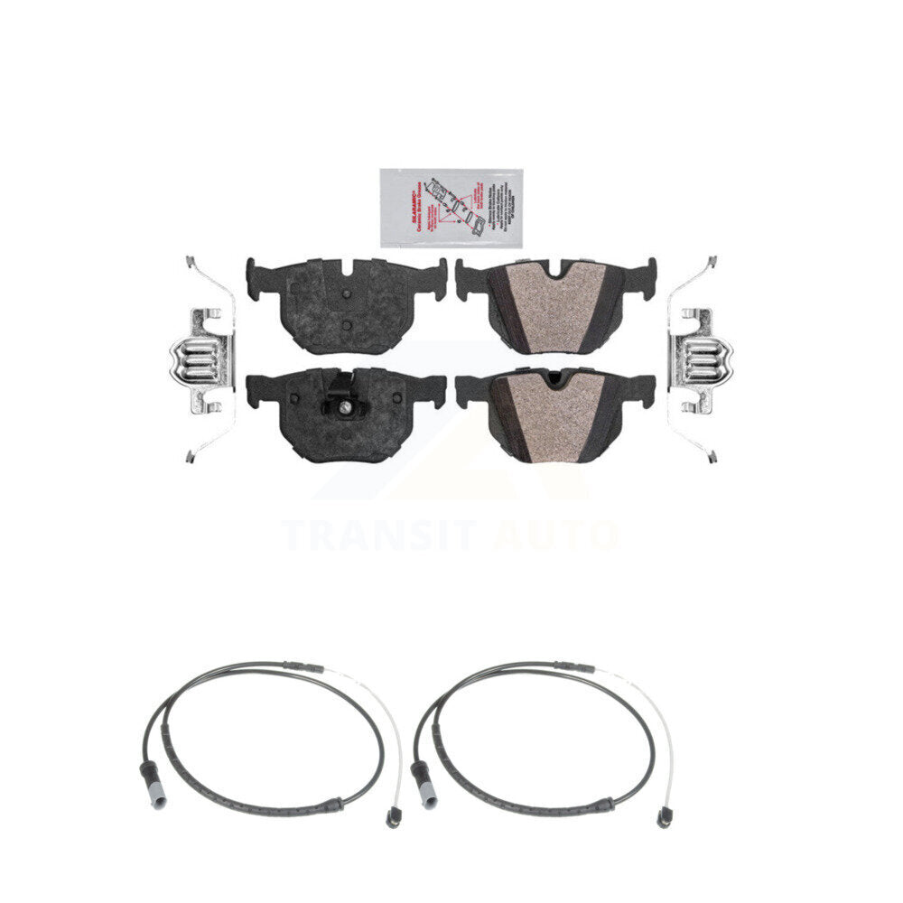 AmeriBRAKES KNW-101033 Disc Brake Pad for 2011-2019 BMW X6, BMW X5 - Rear