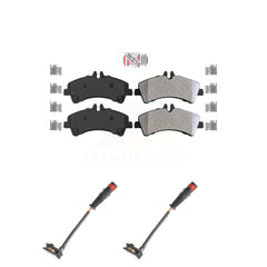 AmeriBRAKES KNW-101049 Disc Brake Pad for 2009-2018 Mercedes-Benz Sprinter 3500, Dodge Sprinter 3500 - Rear
