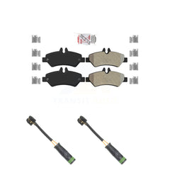 AmeriBRAKES KNW-101050 Disc Brake Pad for 2007-2018 Mercedes-Benz Sprinter 3500, Freightliner Sprinter 2500 - Rear