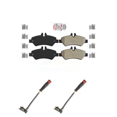 AmeriBRAKES KNW-101051 Disc Brake Pad for 2007-2018 Mercedes-Benz Sprinter 2500, Mercedes-Benz Sprinter 3500 and More - Rear