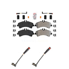 AmeriBRAKES KNW-101053 Disc Brake Pad for 2009-2018 Mercedes-Benz Sprinter 3500, Dodge Sprinter 3500 - Rear
