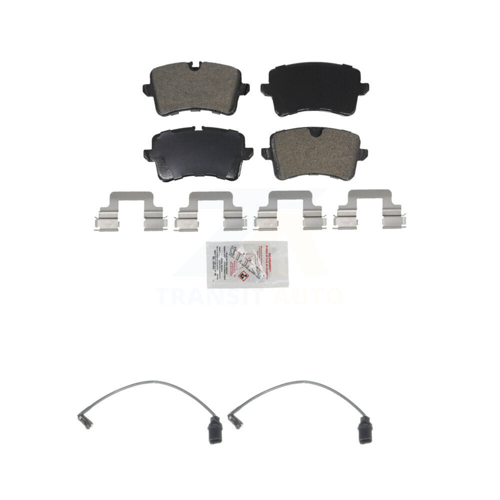 AmeriBRAKES KNW-101056 Disc Brake Pad for 2012-2018 Audi RS7, Porsche Macan and More - Rear