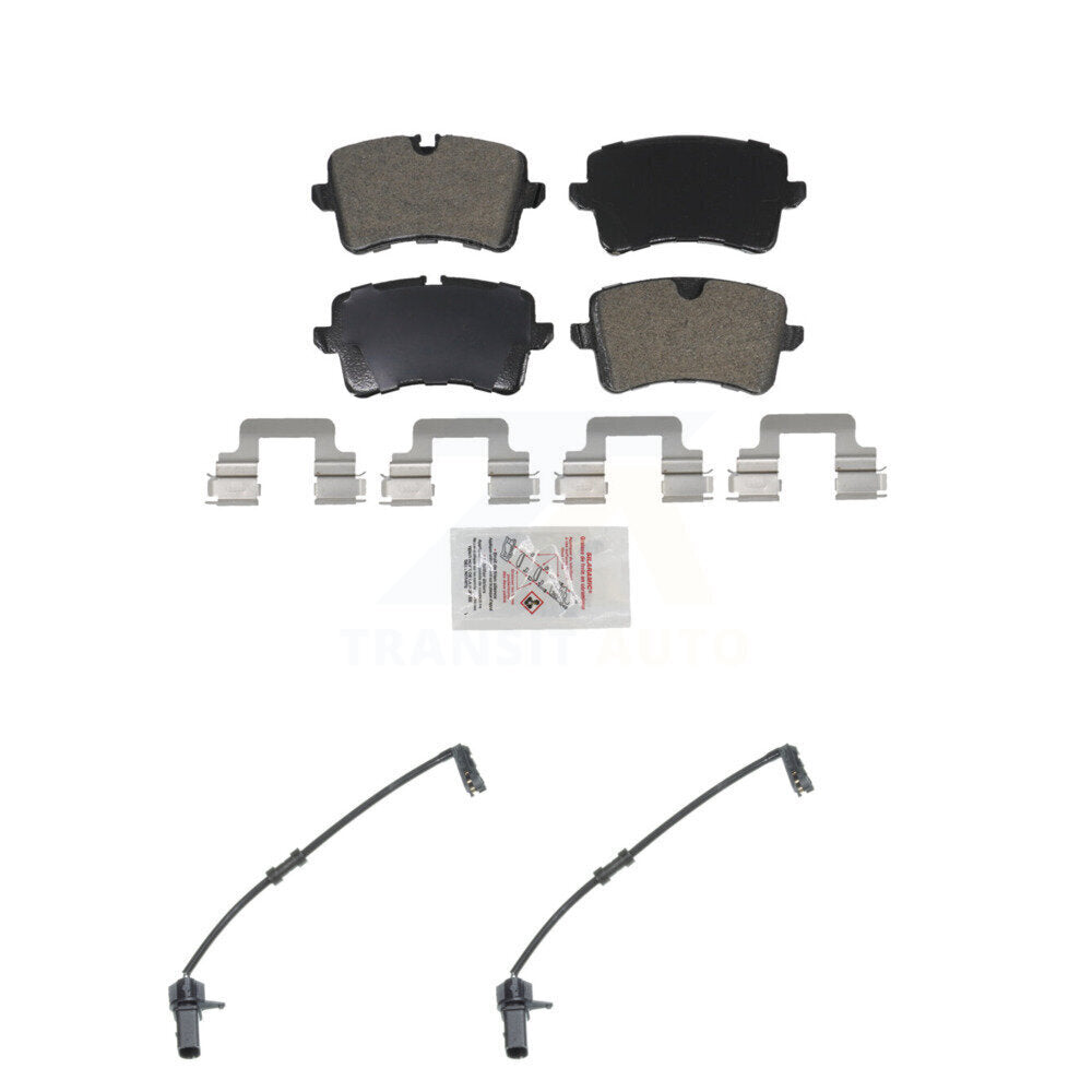 AmeriBRAKES KNW-101057 Disc Brake Pad for 2011-2012 Audi A8 Quattro - Rear