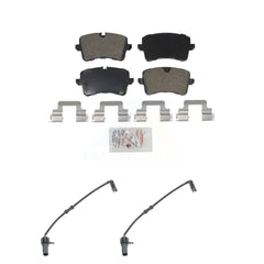 AmeriBRAKES KNW-101057 Disc Brake Pad for 2011-2012 Audi A8 Quattro - Rear