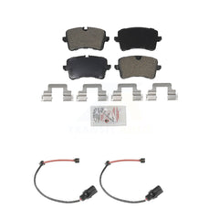 AmeriBRAKES KNW-101058 Disc Brake Pad for 2012-2017 Porsche Macan, Audi A6 - Rear