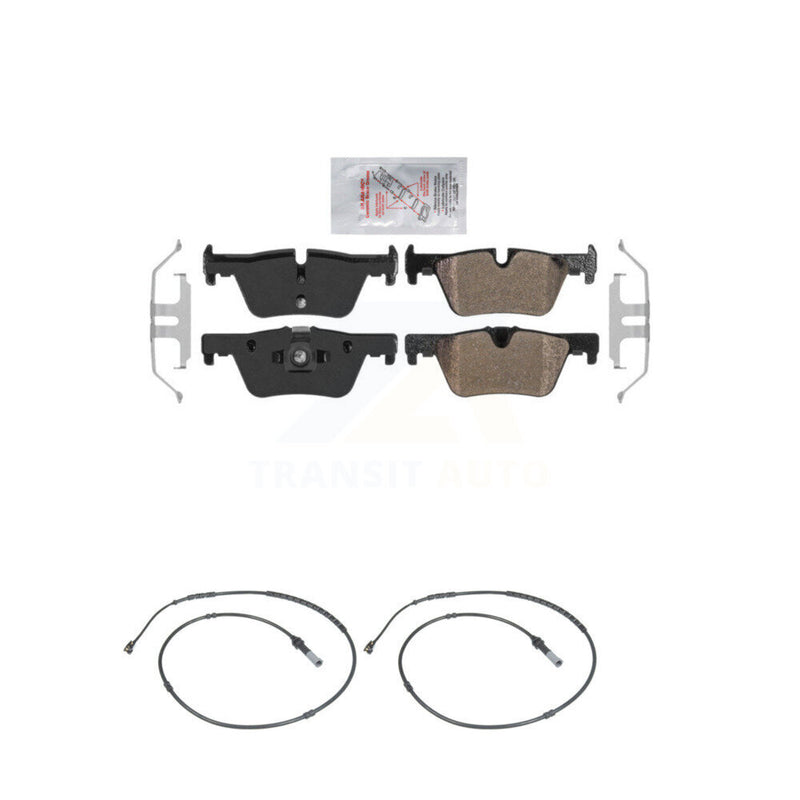 AmeriBRAKES KNW-101063 Disc Brake Pad for 2012-2021 BMW 230i, BMW 230i xDrive and More - Rear