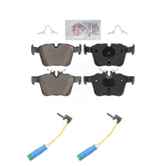 AmeriBRAKES KNW-101066 Disc Brake Pad for 2015-2021 Mercedes-Benz C300, Mercedes-Benz C350e, Mercedes-Benz C400 - Rear