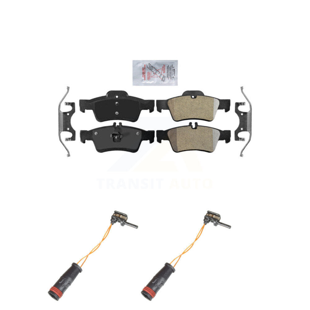 AmeriBRAKES KNW-101067 Disc Brake Pad for 2003-2018 Mercedes-Benz E400, Mercedes-Benz CLS400 and More - Rear