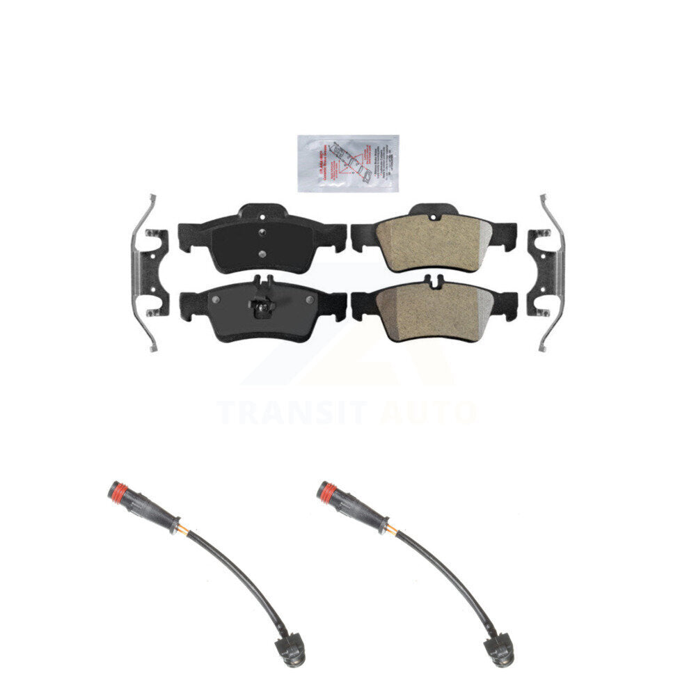 AmeriBRAKES KNW-101068 Disc Brake Pad for 2007-2011 Mercedes-Benz SL63 AMG, Mercedes-Benz SL65 AMG - Rear