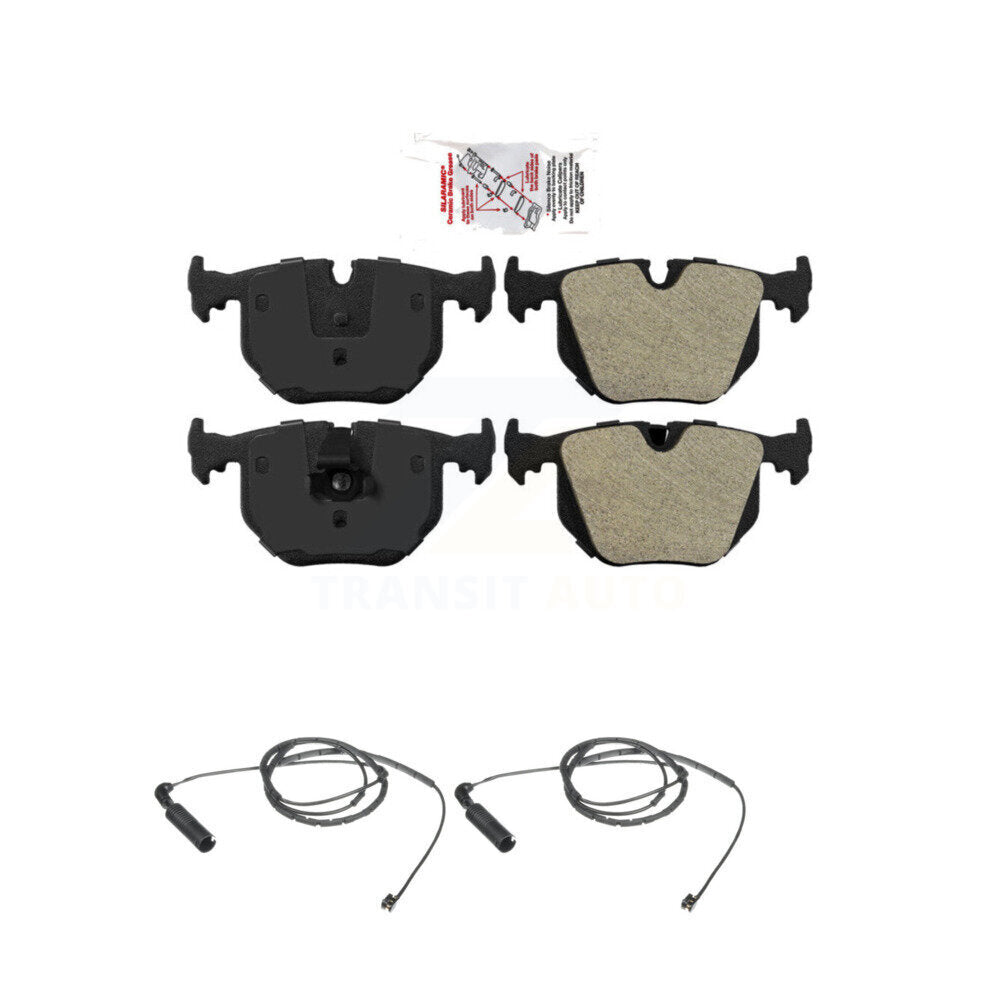 AmeriBRAKES KNW-101072 Disc Brake Pad for 2001-2006 BMW 330Ci, BMW 330i, BMW 330xi - Rear