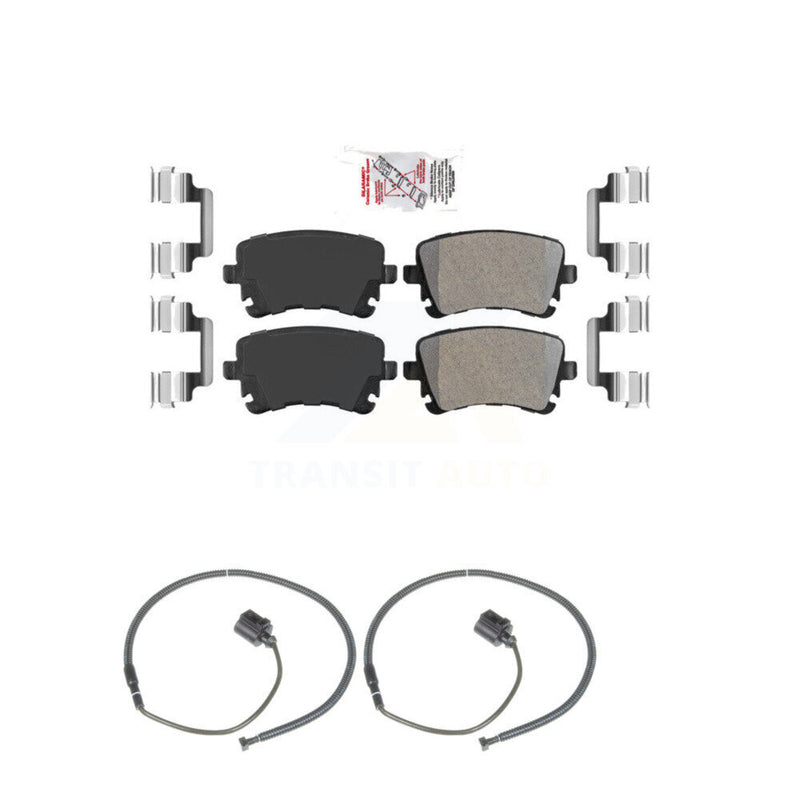 AmeriBRAKES KNW-101080 Disc Brake Pad for 2004-2011 Audi S6, Volkswagen Phaeton - Rear