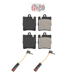 AmeriBRAKES KNW-101084 Disc Brake Pad for 2001-2011 Mercedes-Benz SLK350, Mercedes-Benz C280 and More - Rear