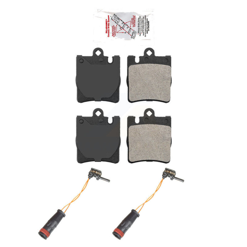 AmeriBRAKES KNW-101084 Disc Brake Pad for 2001-2011 Mercedes-Benz SLK350, Mercedes-Benz C280 and More - Rear