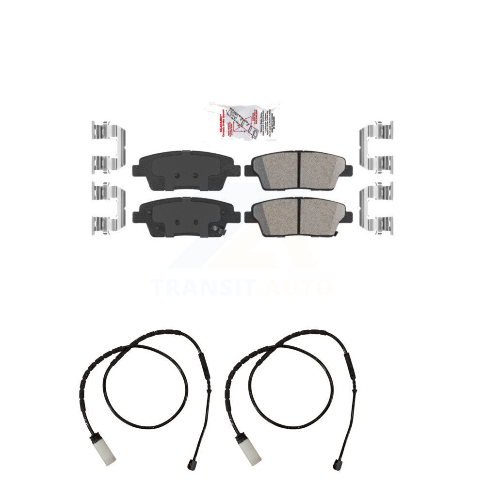AmeriBRAKES KNW-101086 Disc Brake Pad for 2012-2016 Mini Cooper Paceman, Mini Cooper Countryman - Rear