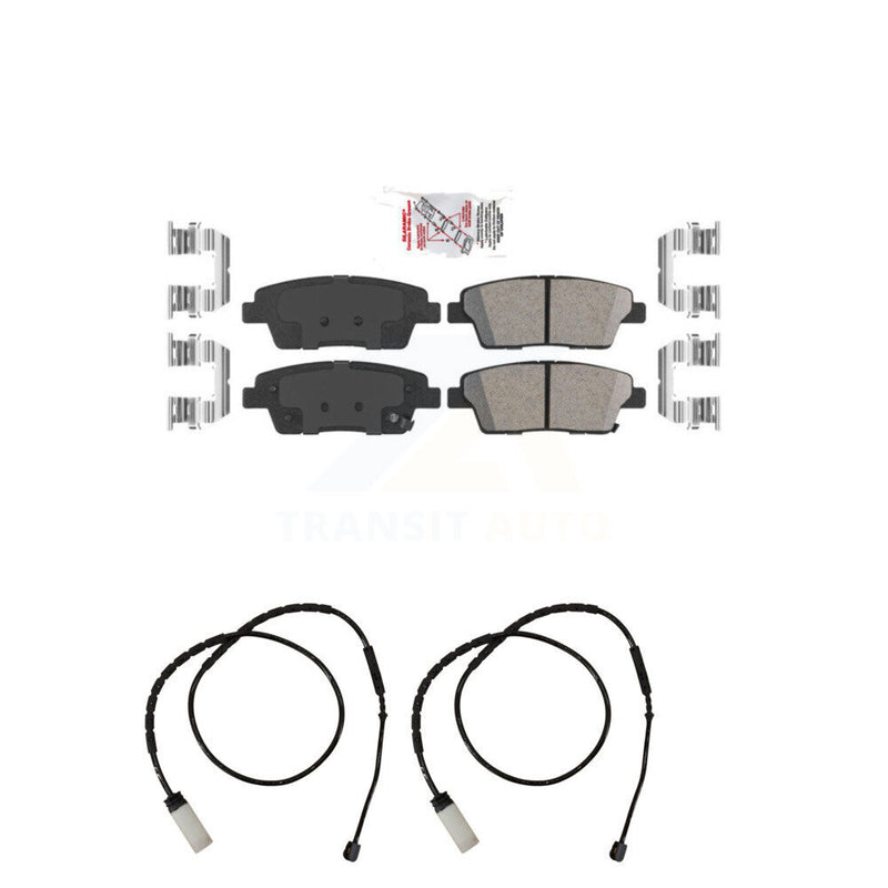 AmeriBRAKES KNW-101086 Disc Brake Pad for 2012-2016 Mini Cooper Paceman, Mini Cooper Countryman - Rear