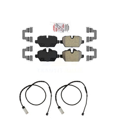 AmeriBRAKES KNW-101087 Disc Brake Pad for 2011-2016 Mini Cooper Paceman, Mini Cooper Countryman - Rear