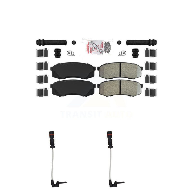 AmeriBRAKES KNW-101090 Disc Brake Pad for 2000 Mercedes-Benz C43 AMG - Rear