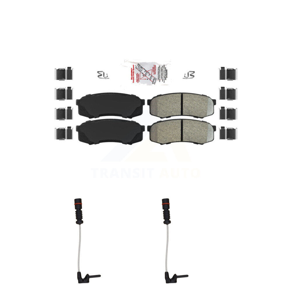 AmeriBRAKES KNW-101091 Disc Brake Pad for 2000 Mercedes-Benz C43 AMG - Rear